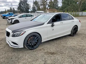 2015 Mercedes-Benz C-Class 55SWF6GB5FU027321 Lot 48702436