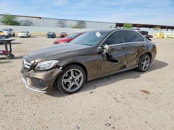 2015 Mercedes-Benz C-Class 55SWF6GB8FU042265 Lot 49410576