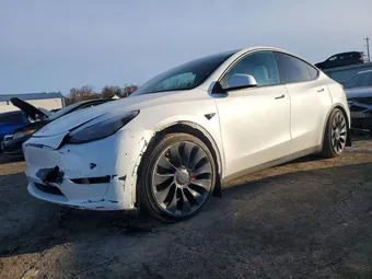 2022 Tesla Model Y 7SAYGDEF5NF518166 Lot 79342765