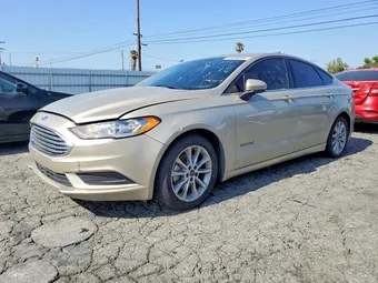 2017 Ford Fusion 3FA6P0LUXHR306838 Lot 41630896