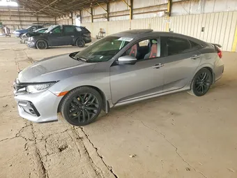 2020 Honda Civic 2HGFC1E55LH703896 Lot 76076995
