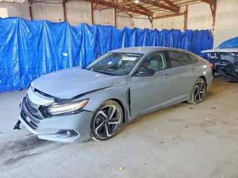 2021 Honda Accord 1HGCV1F45MA012595 Lot 45455476