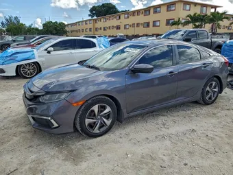 2019 Honda Civic 2HGFC2F60KH584909 Lot 93542895