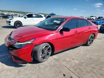 2021 Hyundai Elantra KMHLR4AF3MU108135 Lot 47134436