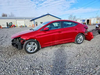 2020 Hyundai Elantra KMHD84LFXLU954135 Lot 78959845