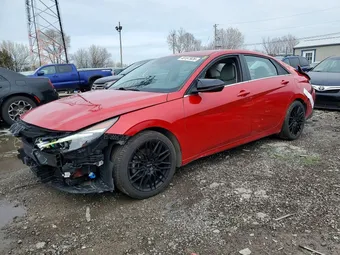2021 Hyundai Elantra 5NPLP4AG8MH015950 Lot 48187926