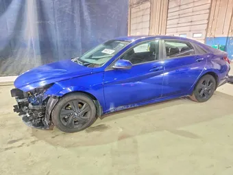2022 Hyundai Elantra 5NPLS4AG9NH054935 Lot 51154086