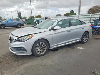 2016 Hyundai Sonata 5NPE34AFXGH392876 Lot 48054556