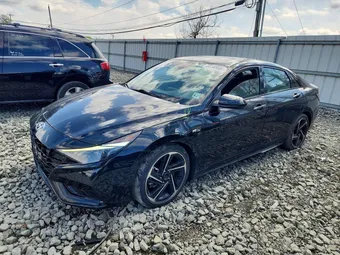 2022 Hyundai Elantra KMHLR4AF0NU328561 Lot 50145686