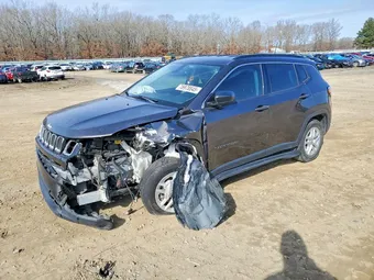 2019 Jeep Compass 3C4NJCAB5KT613144 Lot 76978845