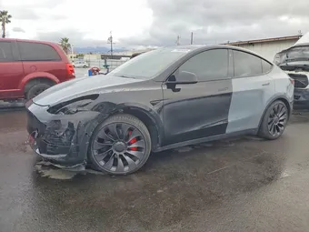 2021 Tesla Model Y 5YJYGDEF4MF272240 Lot 77883455