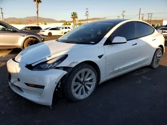 2022 Tesla Model 3 5YJ3E1EB2NF244921 Lot 77534855
