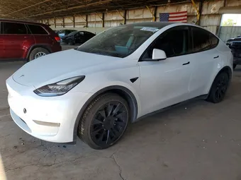 2021 Tesla Model Y Long 5YJYGDEE5MF097598 Lot 47022896