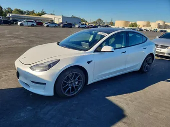 2021 Tesla Model 3 5YJ3E1EA2MF942807 Lot 46314626