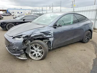 2021 Tesla Model Y Long 5YJYGDEE3MF269871 Lot 48078346