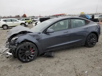 2022 Tesla Model 3 5YJ3E1EC2NF306973 Lot 92029385