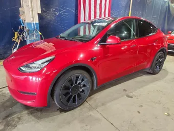2022 Tesla Model Y 7SAYGDEE8NF481850 Lot 51027586