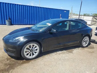 2022 Tesla Model 3 5YJ3E1EA2NF372079 Lot 50212056