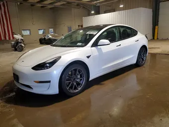 2022 Tesla Model 3 5YJ3E1EA4NF371547 Lot 51206546