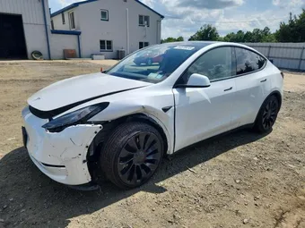 2022 Tesla Model Y 7SAYGDEF6NF455787 Lot 64570415