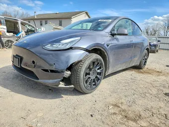 2022 Tesla Model Y 7SAYGDEE1NF481608 Lot 48501046