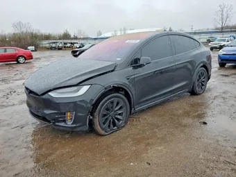 2021 Tesla Model X 5YJXCAE20MF322912 Lot 48534236