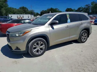 2015 Toyota Highlander 5TDJKRFH4FS111995 Lot 49761386