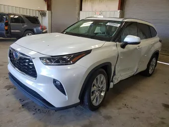 2022 Toyota Highlander Hybrid 5TDXBRCH5NS543038 Lot 74895645