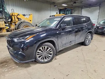 2021 Toyota Highlander 5TDEBRCHXMS039154 Lot 45554276