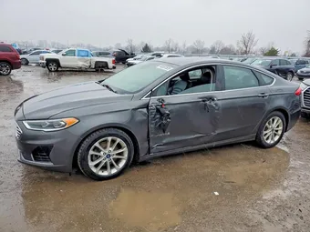 2019 Ford Fusion 3FA6P0MU7KR155656 Lot 46561526
