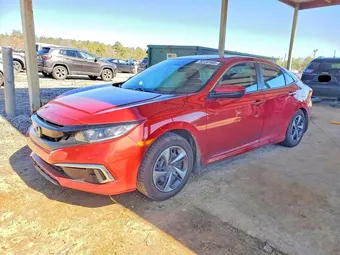 2020 Honda Civic 19XFC2F66LE011489 Lot 76134165
