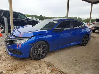 2019 Honda Civic 19XFC2F86KE027241 Lot 52254506