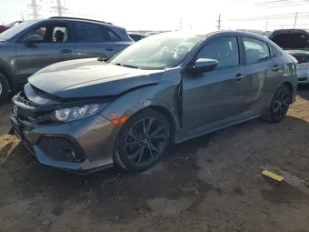 2017 Honda Civic SHHFK7H4XHU225283 Lot 47025476