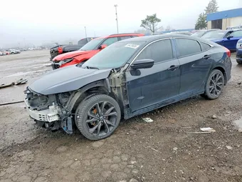 2019 Honda Civic 19XFC2F88KE037785 Lot 50429836