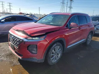 2020 Hyundai Santa Fe 5NMS3CAD8LH250786 Lot 75708985