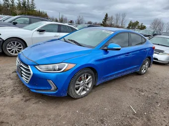 2017 Hyundai Elantra KMHD84LF1HU244273 Lot 48046506
