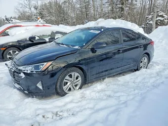 2019 Hyundai Elantra KMHD84LF3KU769620 Lot 75648435