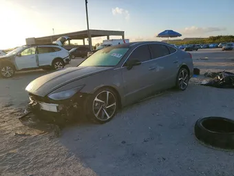 2022 Hyundai Sonata KMHL44J26NA225383 Lot 45775176