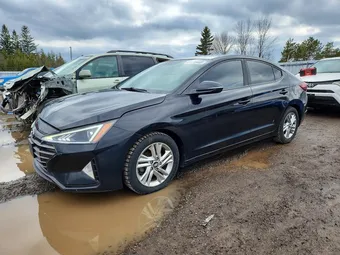 2019 Hyundai Elantra KMHD84LFXKU833541 Lot 49175446