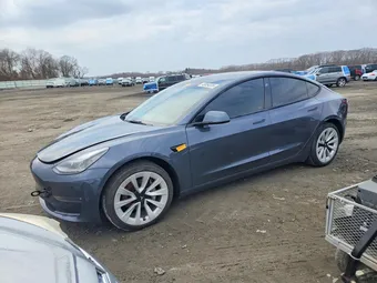 2022 Tesla Model 3 5YJ3E1EB5NF287181 Lot 48084536
