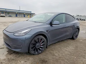 2022 Tesla Model Y 7SAYGDEF7NF373549 Lot 74639005