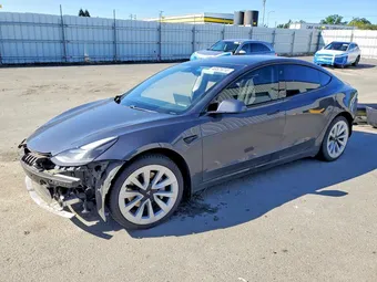 2021 Tesla Model 3 5YJ3E1EB0MF942880 Lot 48525016