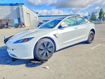 2025 Tesla Model 3 5YJ3E1EA7SF913722 Lot 50782976