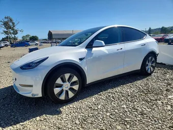 2021 Tesla Model Y Long 5YJYGDEE5MF240811 Lot 48530556