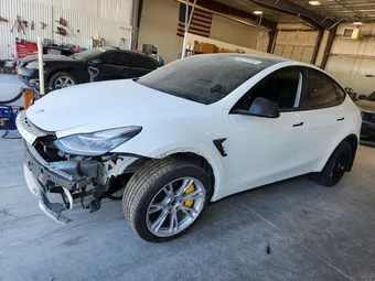 2023 Tesla Model Y 7SAYGDEE0PA077215 Lot 50724396