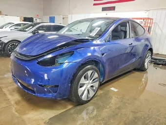 2021 Tesla Model Y Long 5YJYGDEE7MF060813 Lot 41932666
