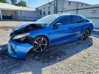 2018 Toyota Camry 4T1B61HK5JU027705 Lot 78310155