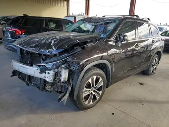 2021 Toyota Highlander 5TDGZRAHXMS052137 Lot 46127266