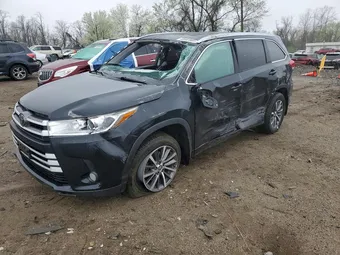 2017 Toyota Highlander 5TDJZRFH5HS463840 Lot 48592866
