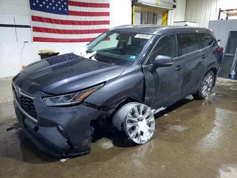 2022 Toyota Highlander 5TDDZRBH7NS573965 Lot 75204395